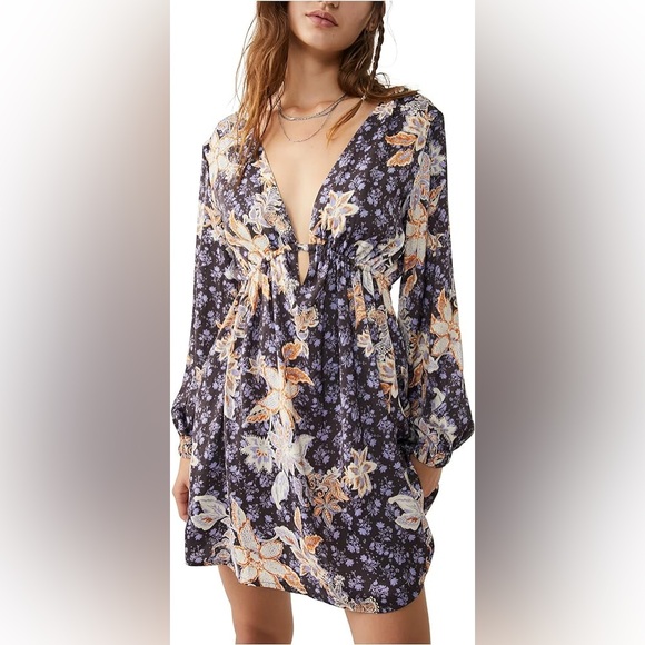 Free People Soli Mini Dress - Picture 1 of 4
